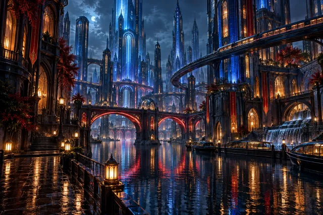 Cyberpunk Canal